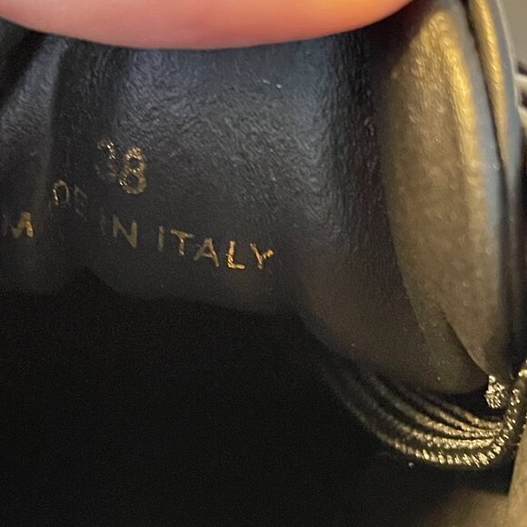 Versace La Greca Black/Blue Sneaker Unisex Womens 1011938, sz 38, 38.5, 39 - Picture 8 of 16